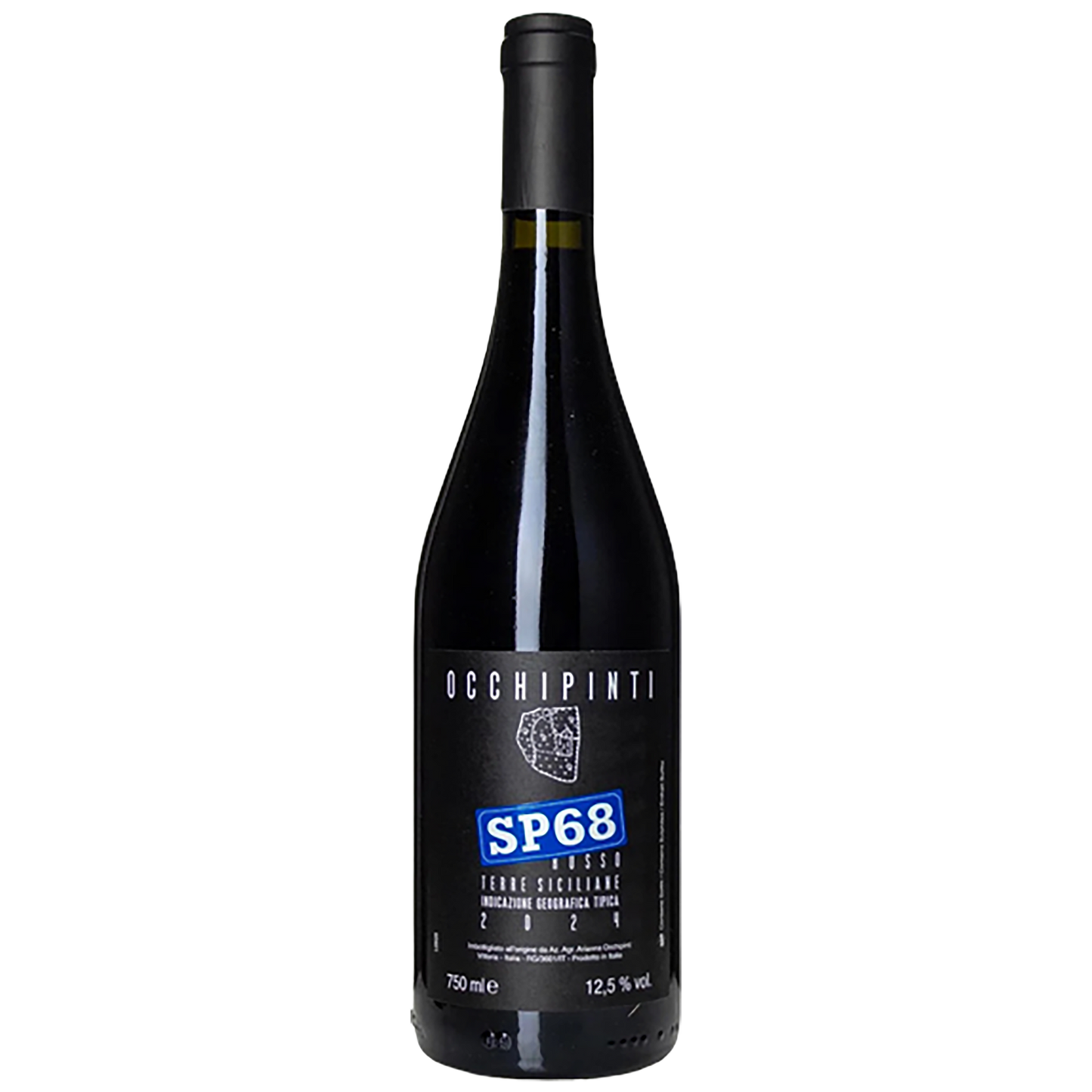 A bottle of Arianna Occhipinti SP68 Rosso available at Blenheim Vintners