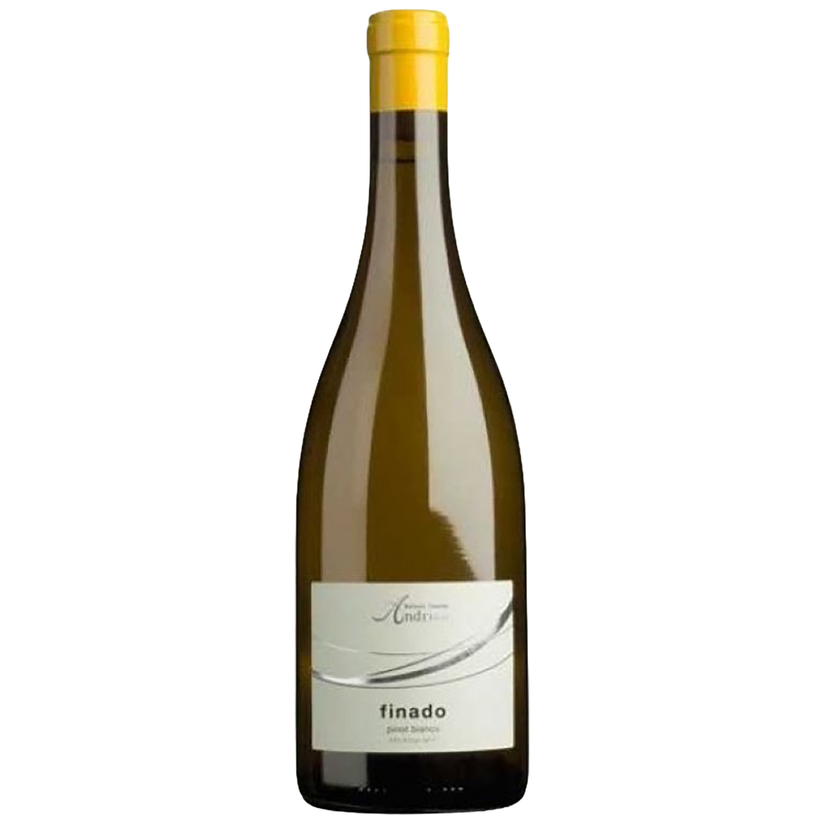 A bottle of Cantina Andriano Pinot Bianco Finado