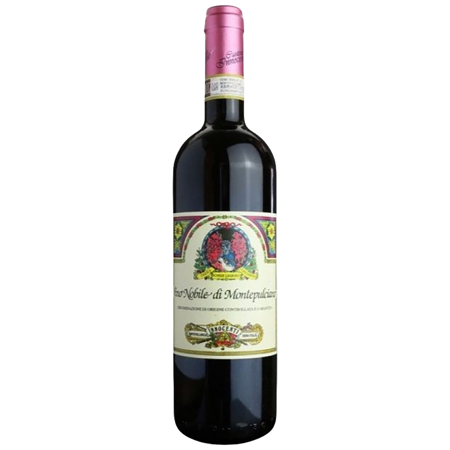 A bottle of Cantine Vittorio Innocenti Vino Nobile di Montepulciano