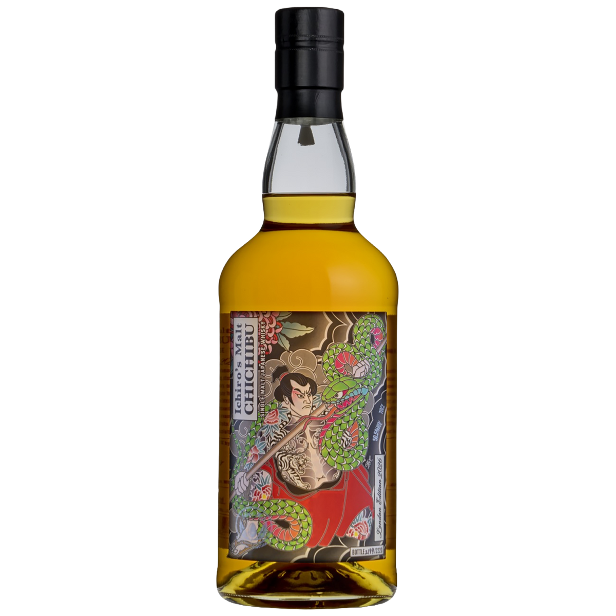 A bottle of Chichibu The London Edition 2026 50.5% on allocation at Blenheim Vintners