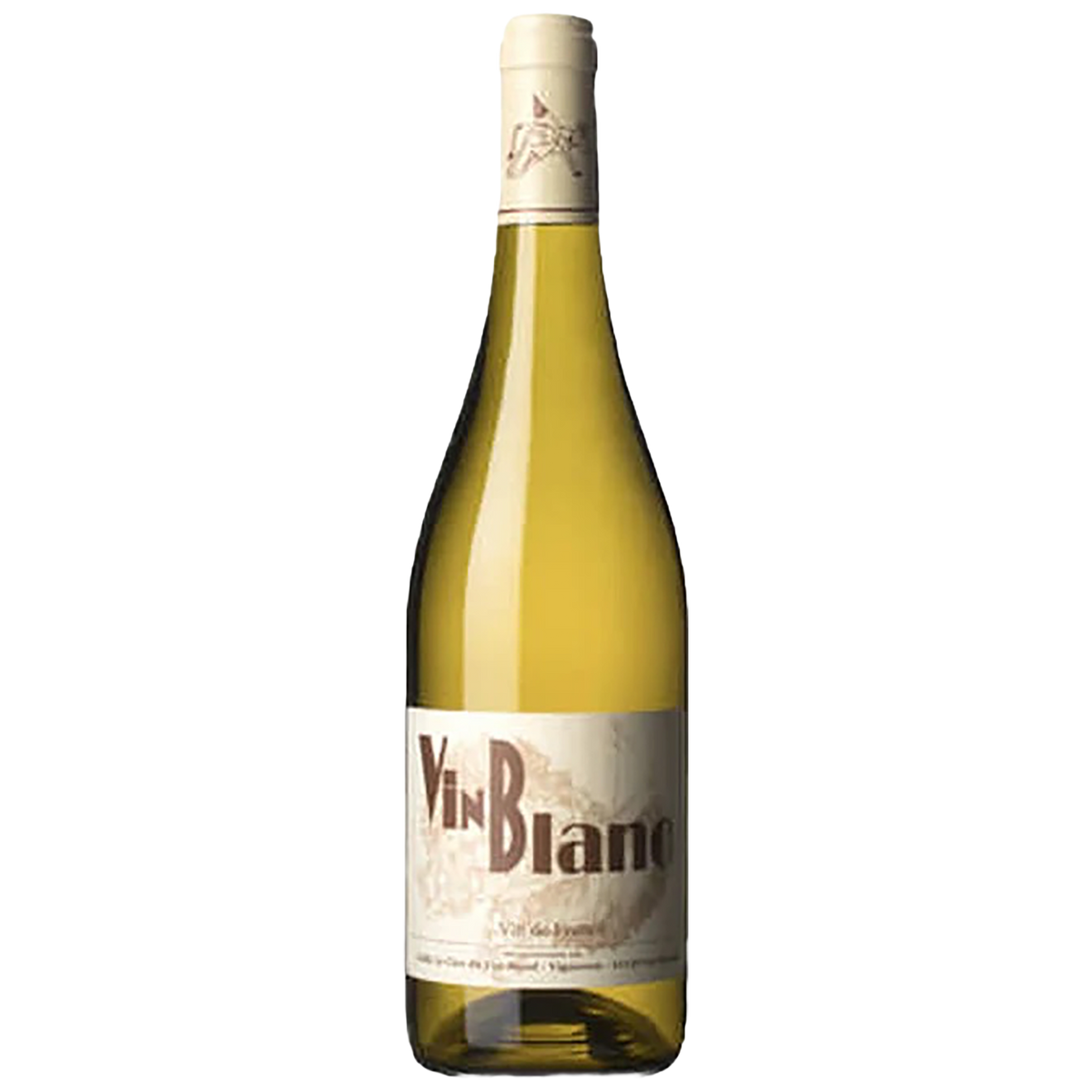 A bottle of Clos du Tue-Boeuf Le Ptit Blanc