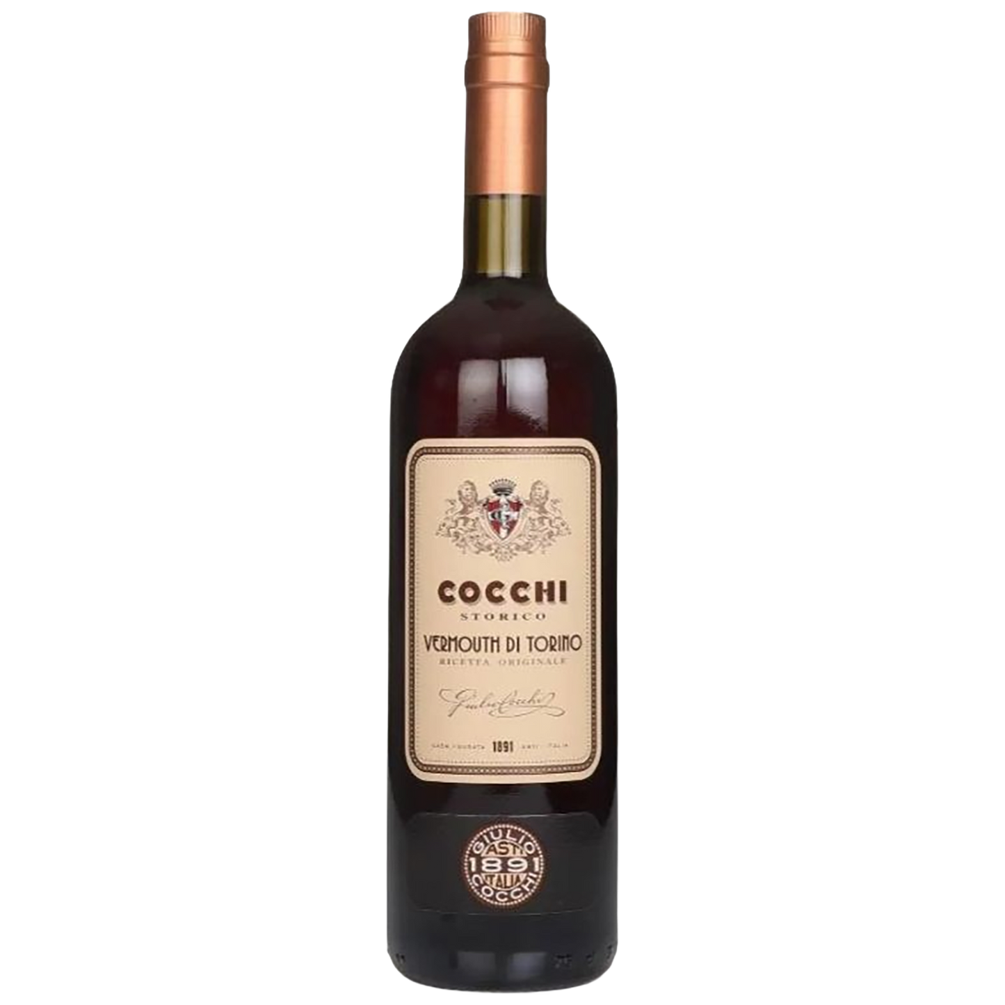 A botte of Cocchi Vermouth di Torino Rosso