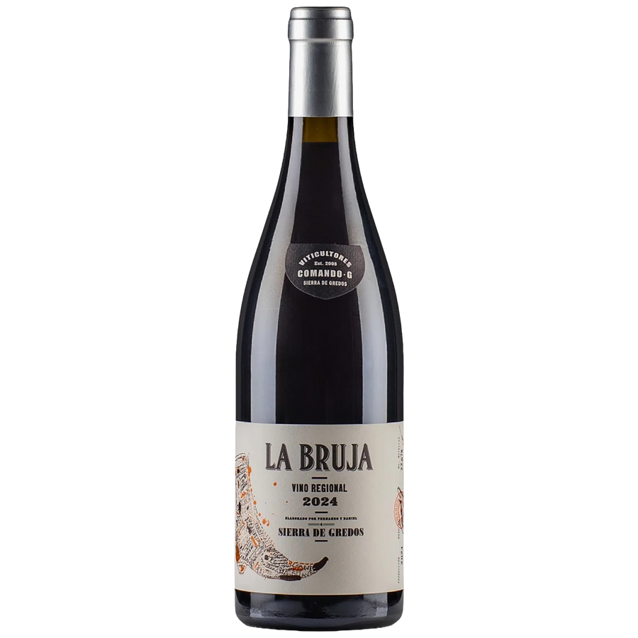 A bottle of Comando G La Bruja