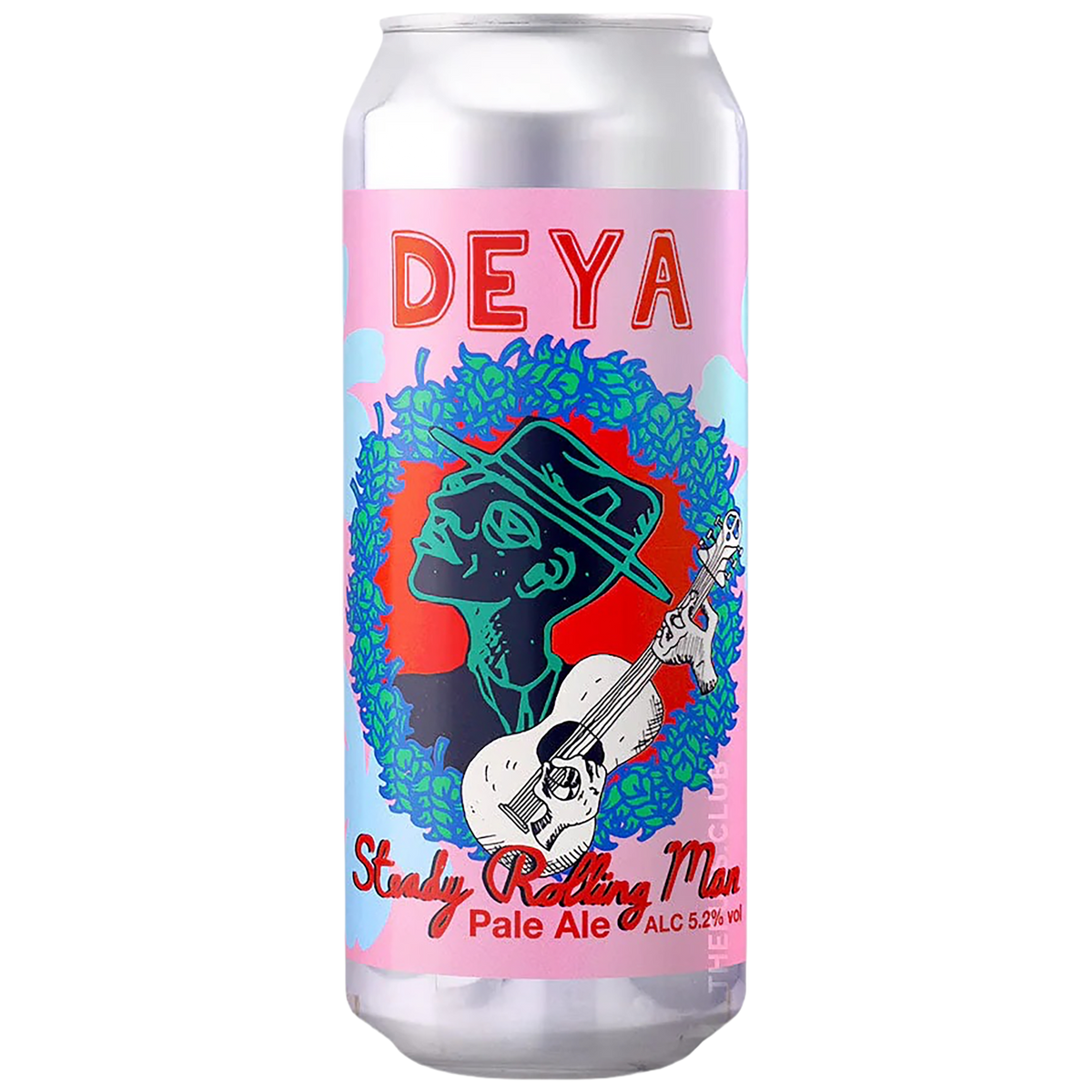 A can of Deya Steady Rolling Man Pale Ale