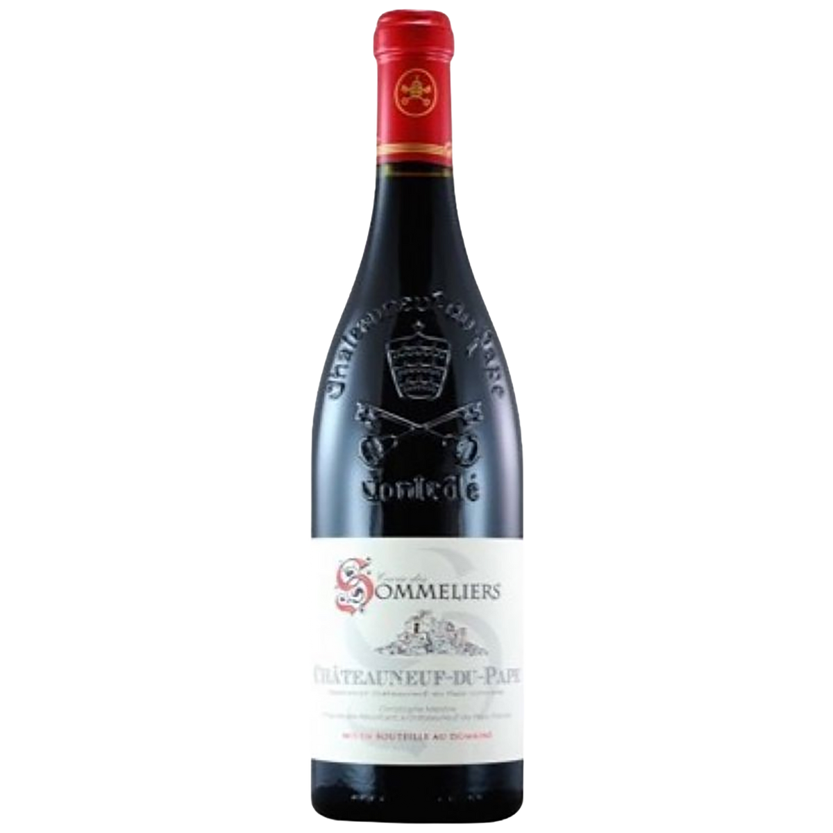 A half bottle of Domaine Jacques Mestre Châteauneuf du Pape Cuvée des Sommeliers