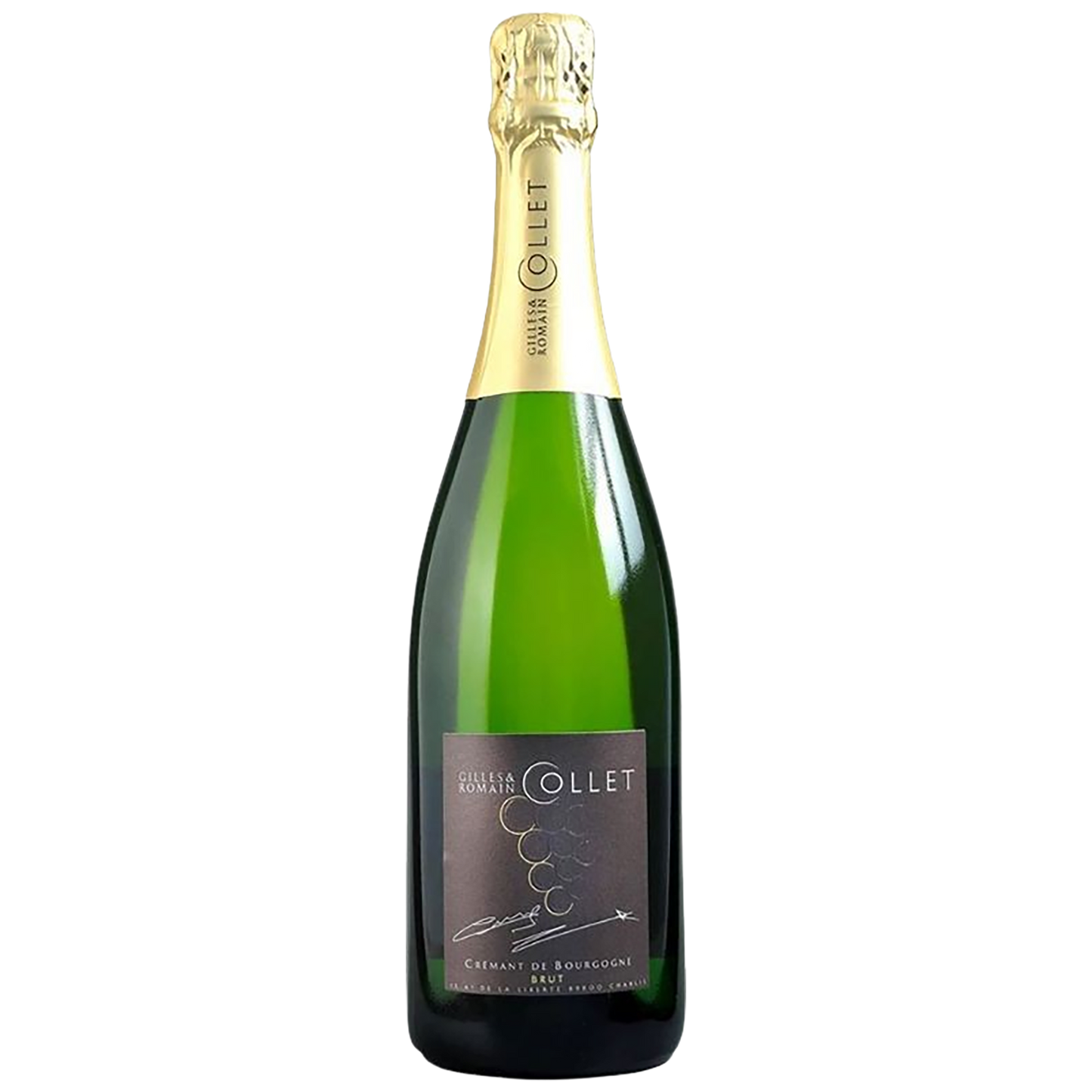 A bottle of Domaine Jean Collet Crémant de Bourgogne Brut