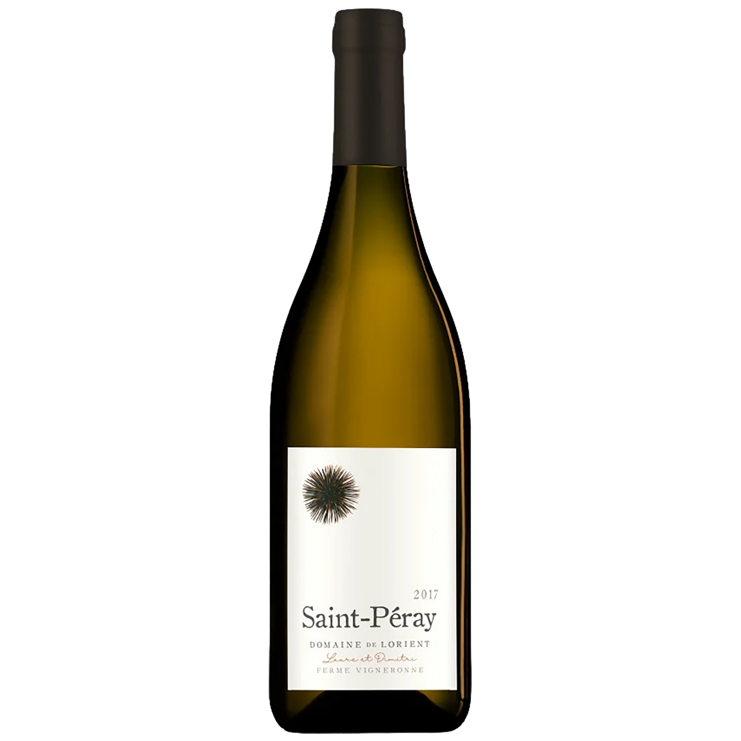 A bottle of Domaine de Lorient Saint-Peray