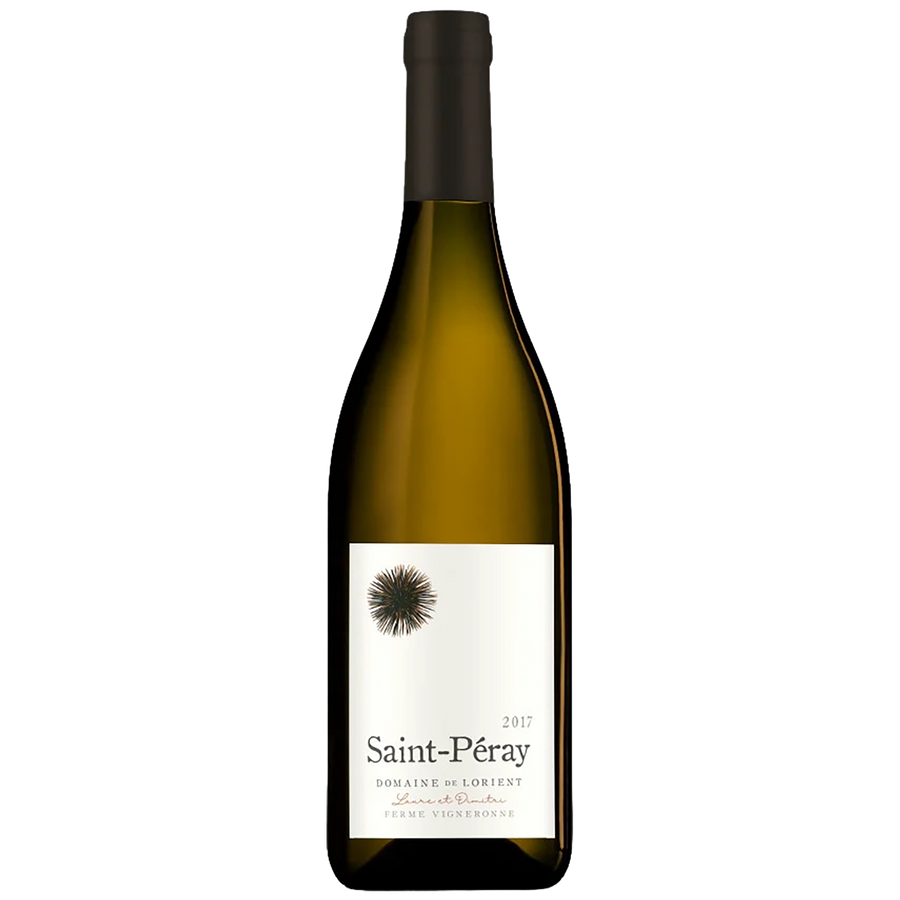 A bottle of Domaine de Lorient Saint-Peray