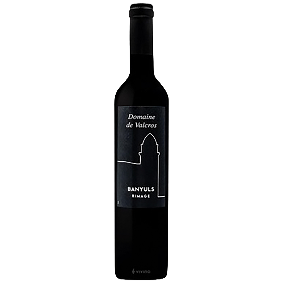 A bottle of Domaine de Valcros Banyuls Rimage