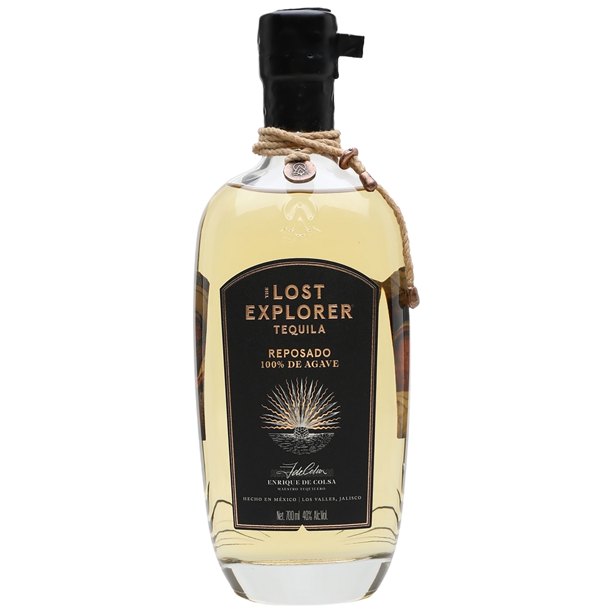 A bottle of The Lost Explorer Tequila Reposado available at Blenheim Vintners NW8