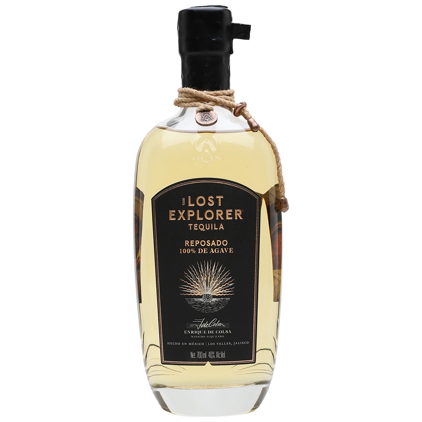A bottle of The Lost Explorer Tequila Reposado available at Blenheim Vintners NW8