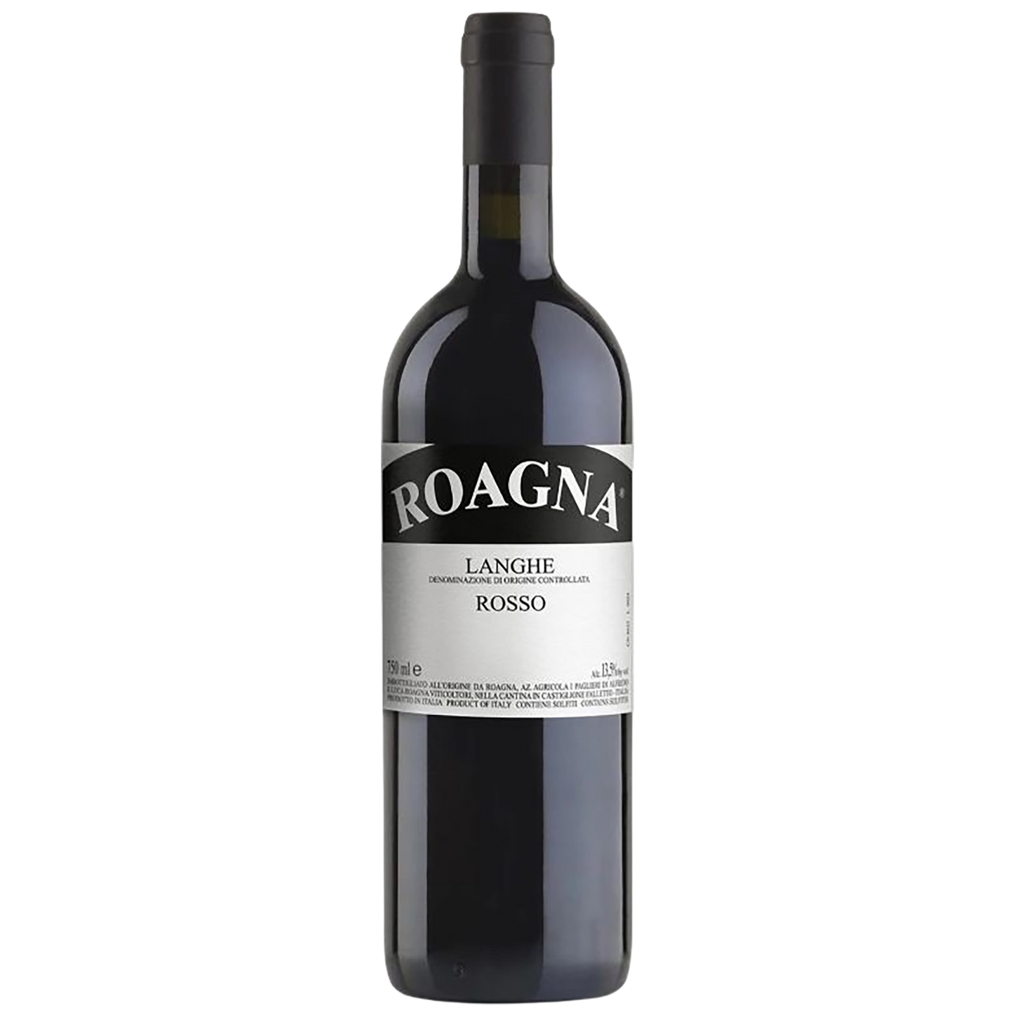 A bottle of Luca Roagna Langhe Rosso