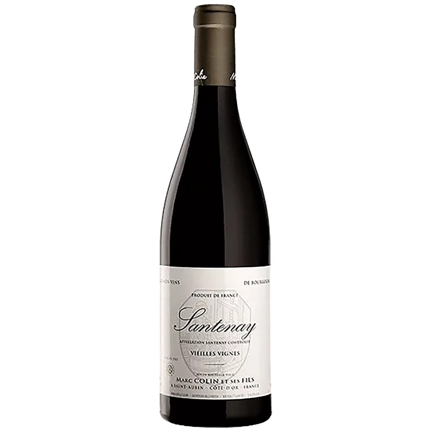 A bottle of Marc Colin Santenay Vieilles Vignes