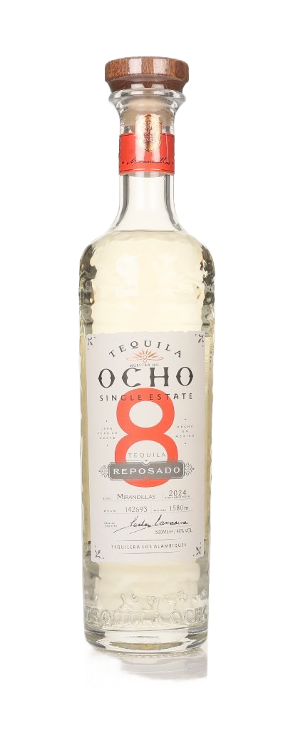 Bottle of Ocho Tequila Reposado for sale at Blenheim Vintners St John's Wood