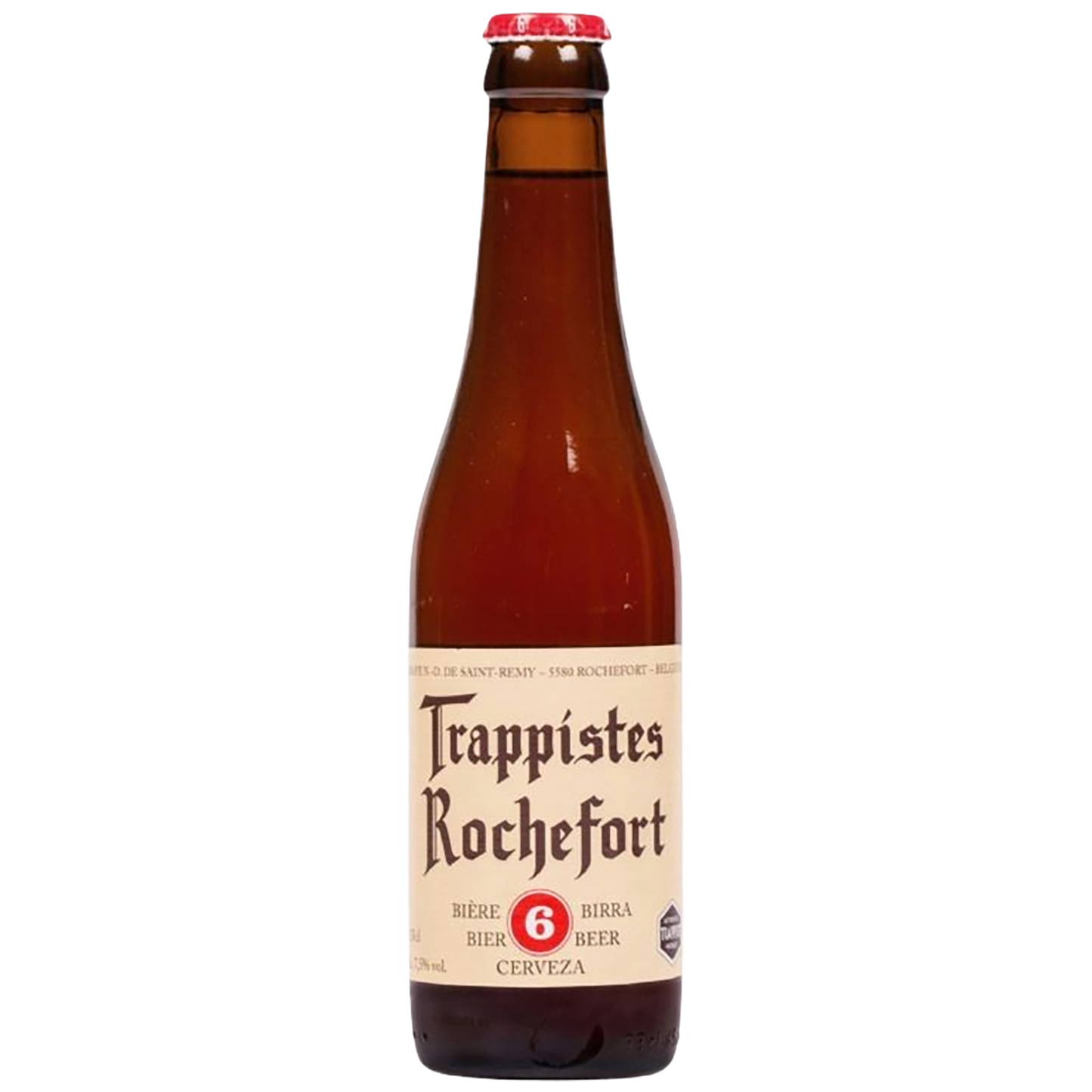 A bottle of Rochefort 6 Trappist Dubbel
