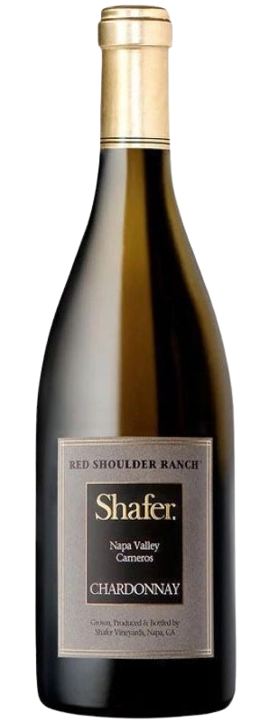 Shafer Red Shoulder Ranch Chardonnay Napa white wine bottle