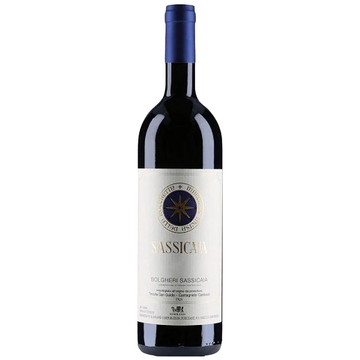 A bottle of Tenuta San Guido Sassicaia