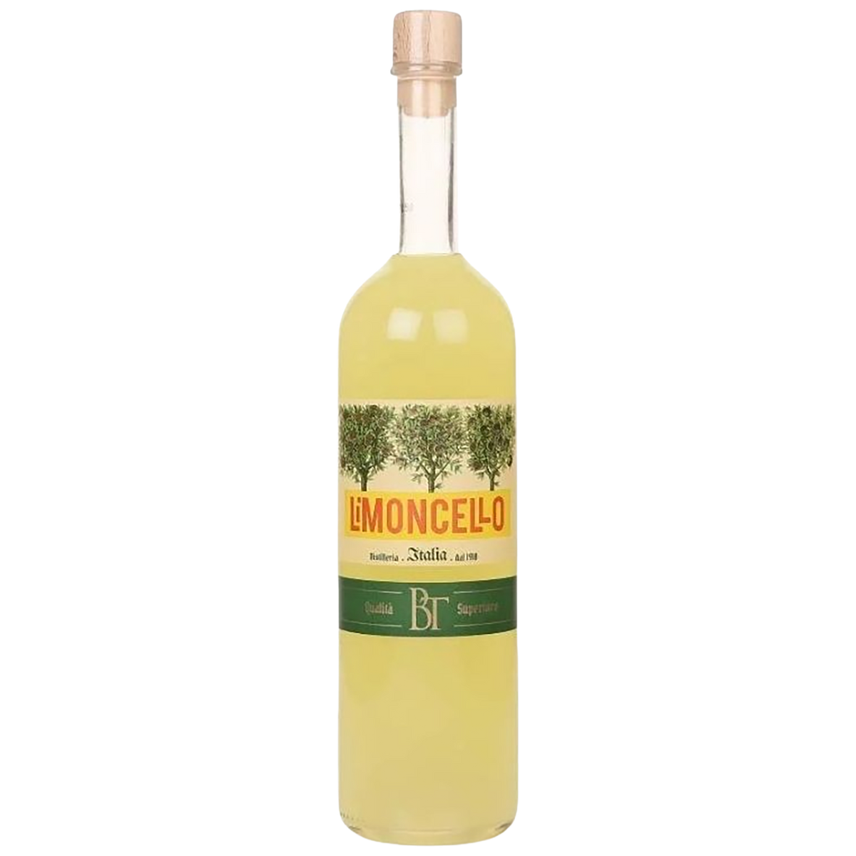 A bottle of Tosolini Limoncello