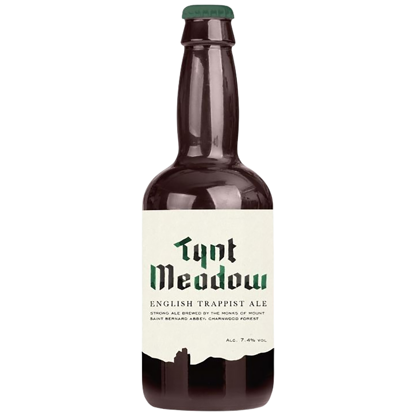 A bottle of Tynt Meadow English Trappist Ale