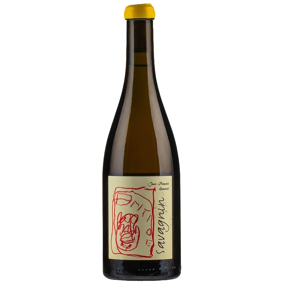 Bottle of Domaine Ganevat Antide Chardonnay from Jura, available at Blenheim Vintners North West London.