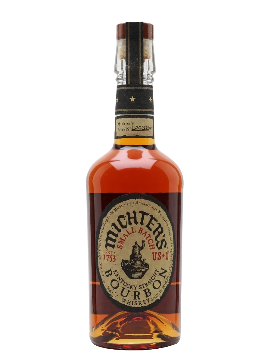 A bottle of Michter's US*1 Small Batch Kentucky Straight Bourbon available at Blenheim Vintners London NW8.