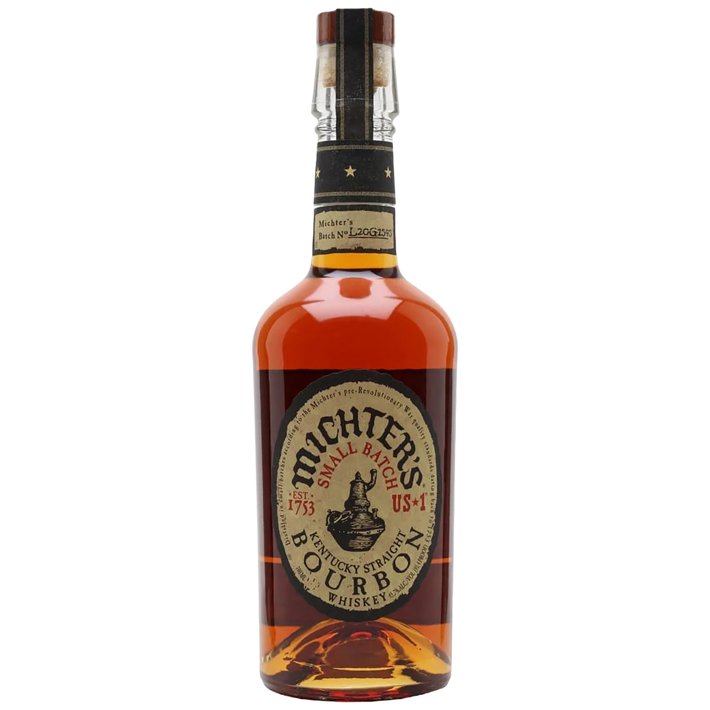 A bottle of Michter's US*1 Small Batch Kentucky Straight Bourbon
