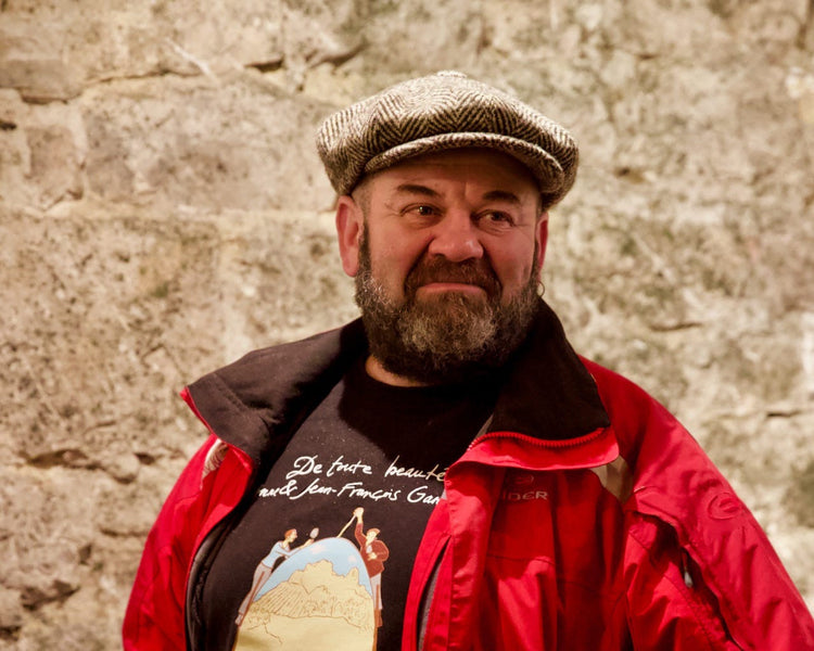 A picture of winemaker Jean-Francois Ganevat from Jura, France