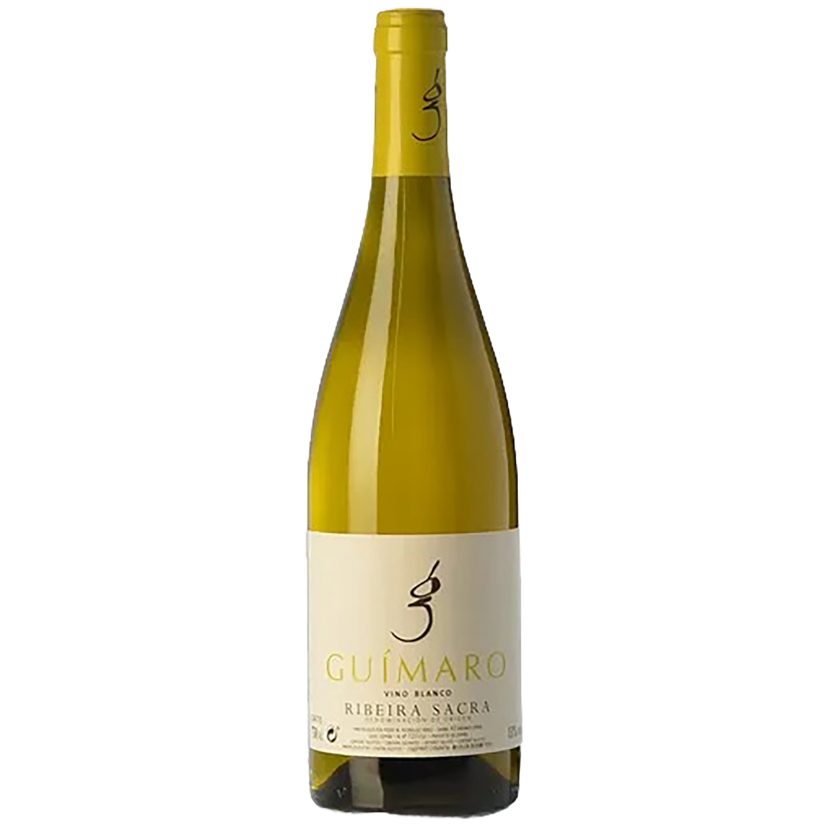 A bottle of Adegas Guimaro Blanco Ribeira Sacra White Wine from Galicia