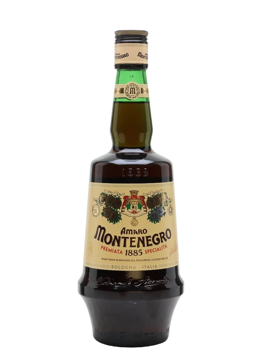 A  bottle of Amaro Montenegro available at Blenheim Vintners for same day delivery and UK nationwide shipping