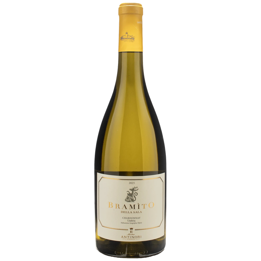 A bottle of Antinori Bramìto Della Sala