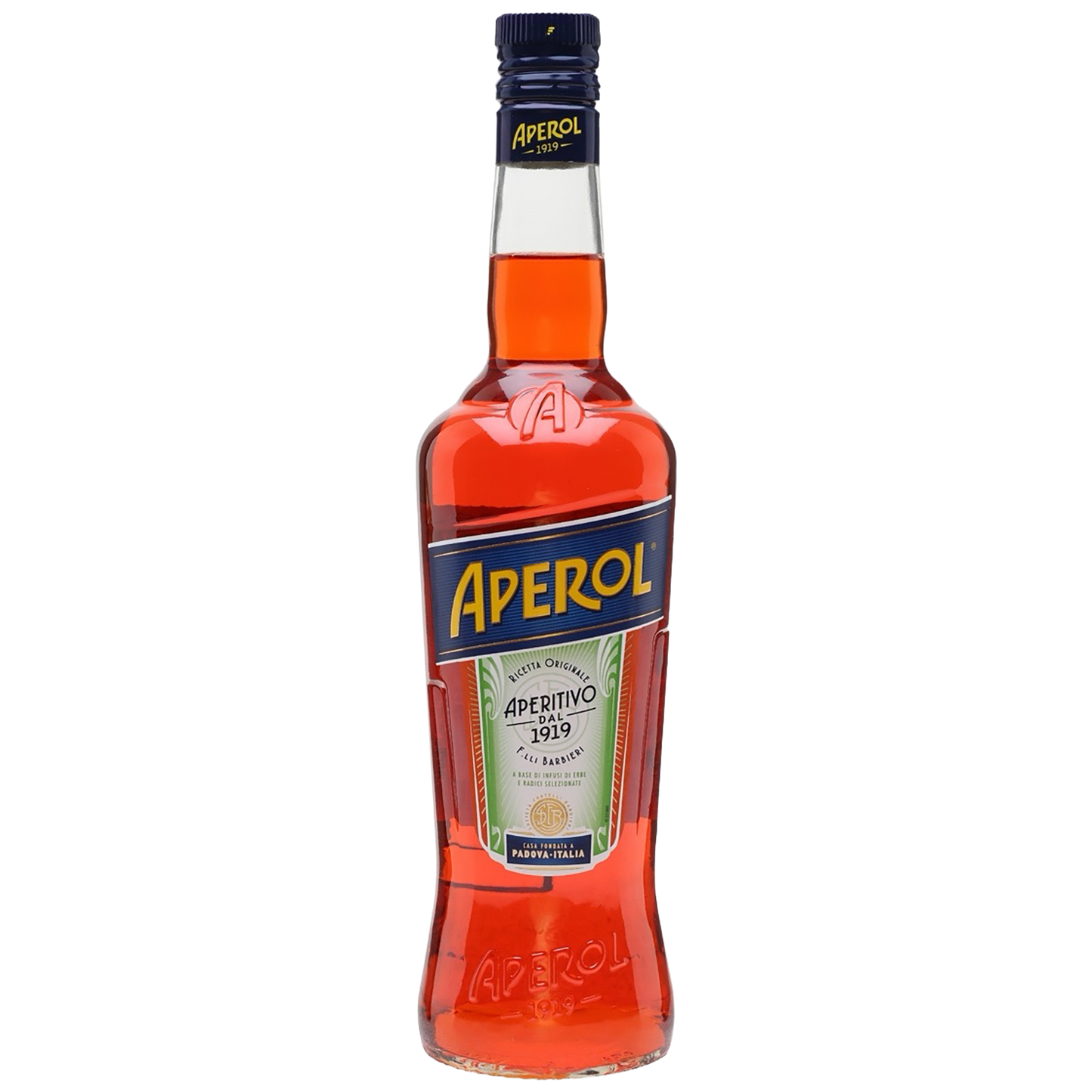 A bottle of Aperol