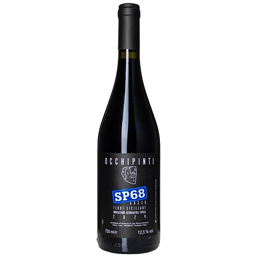 A bottle of Arianna Occhipinti SP68 Rosso available at Blenheim Vintners