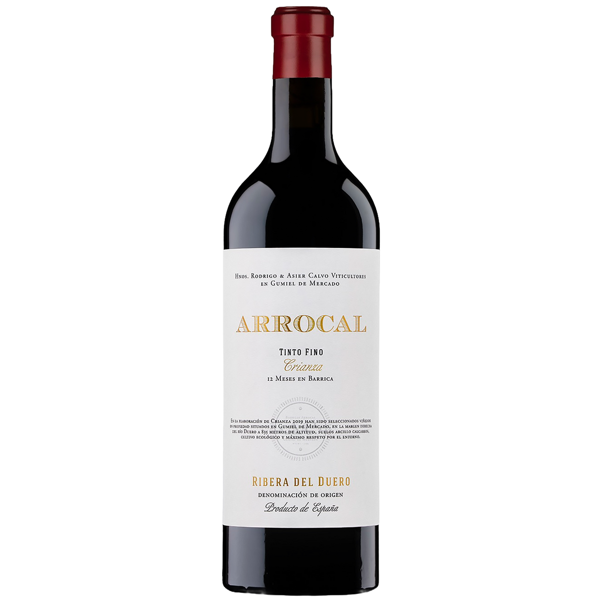 A bottle of Arrocal Ribera del Duero Crianza