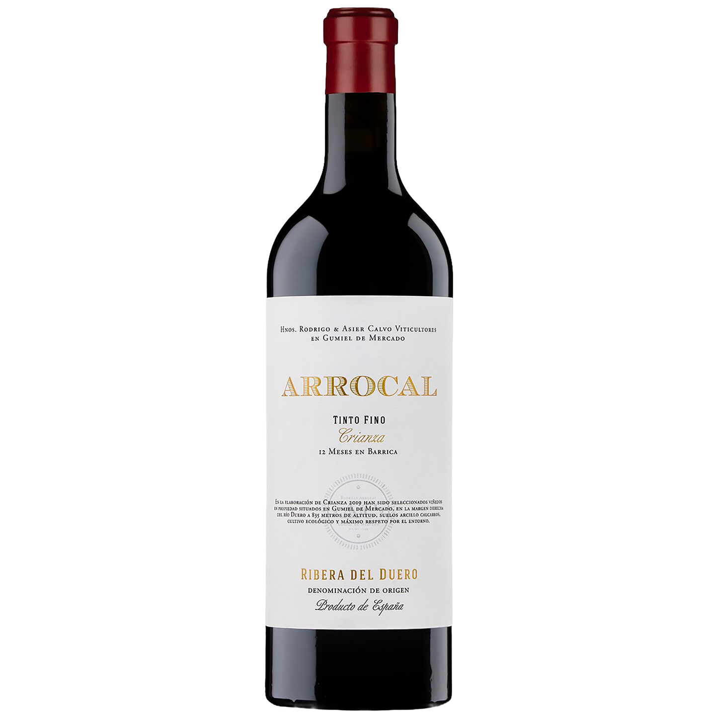 A bottle of Arrocal Ribera del Duero Crianza