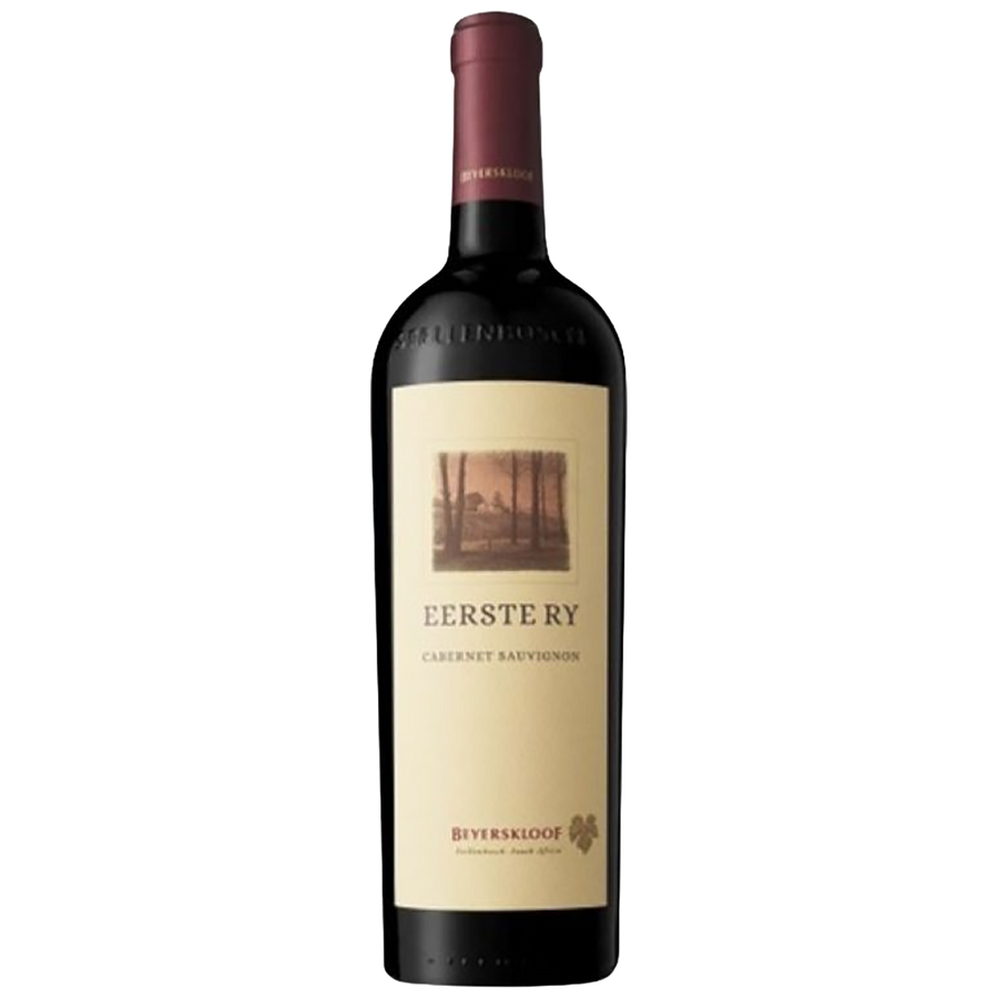 A bottle of Beyerskloof Eerste Ry Cabernet Sauvignon