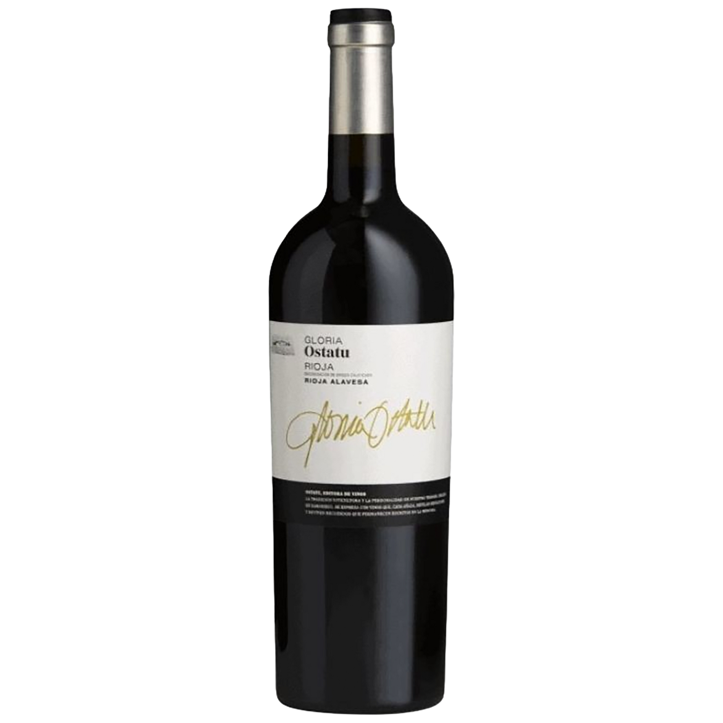A bottle of Bodegas Ostatu Rioja Gloria