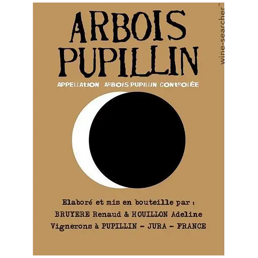 Bottle label of Bruyere & Houillon Arbois Savagnin - Chardonnay, Jura 2019