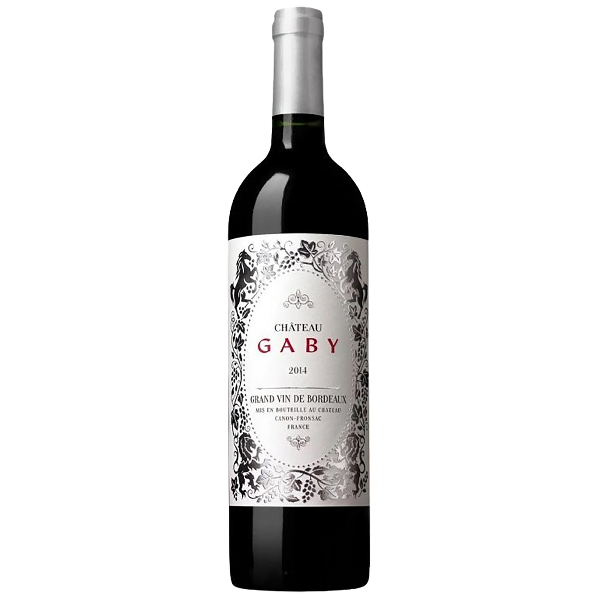 A magnum bottle of Château Gaby Canon-Fronsac