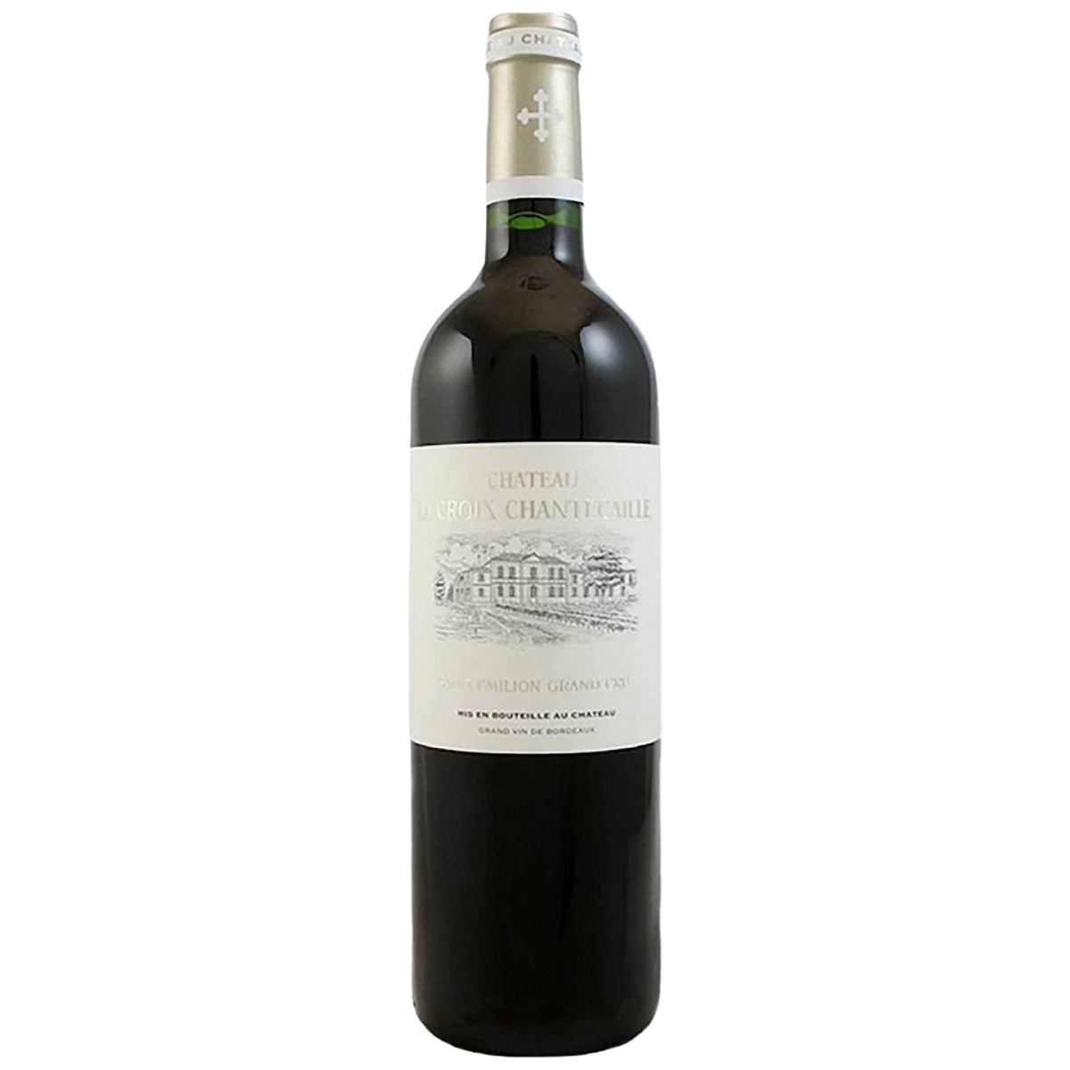 A half bottle of Château La Croix Chantecaille Saint-Emilion Grand Cru.