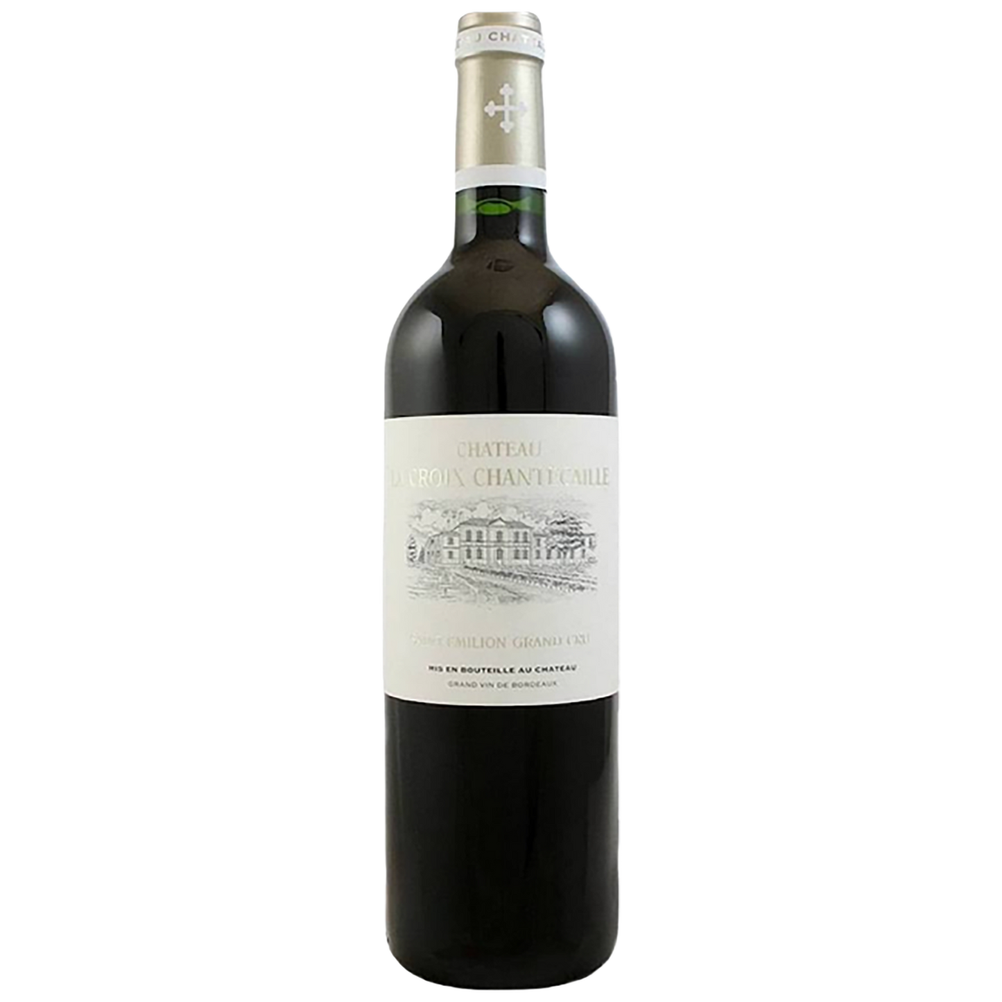 A half bottle of Château La Croix Chantecaille Saint-Emilion Grand Cru.