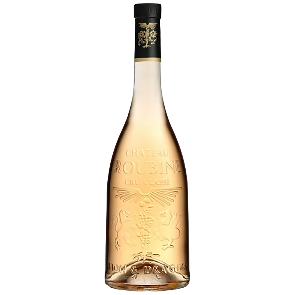 A bottle of Château Roubine Cru Classé Lion & Dragon