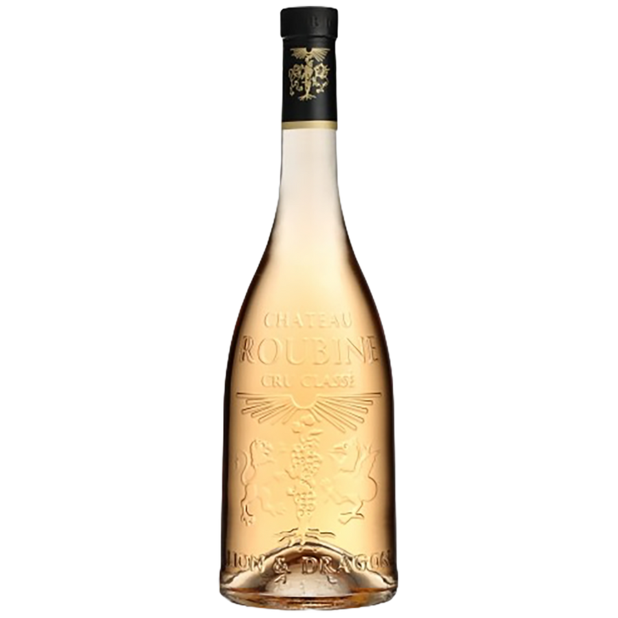 A bottle of Château Roubine Cru Classé Lion & Dragon