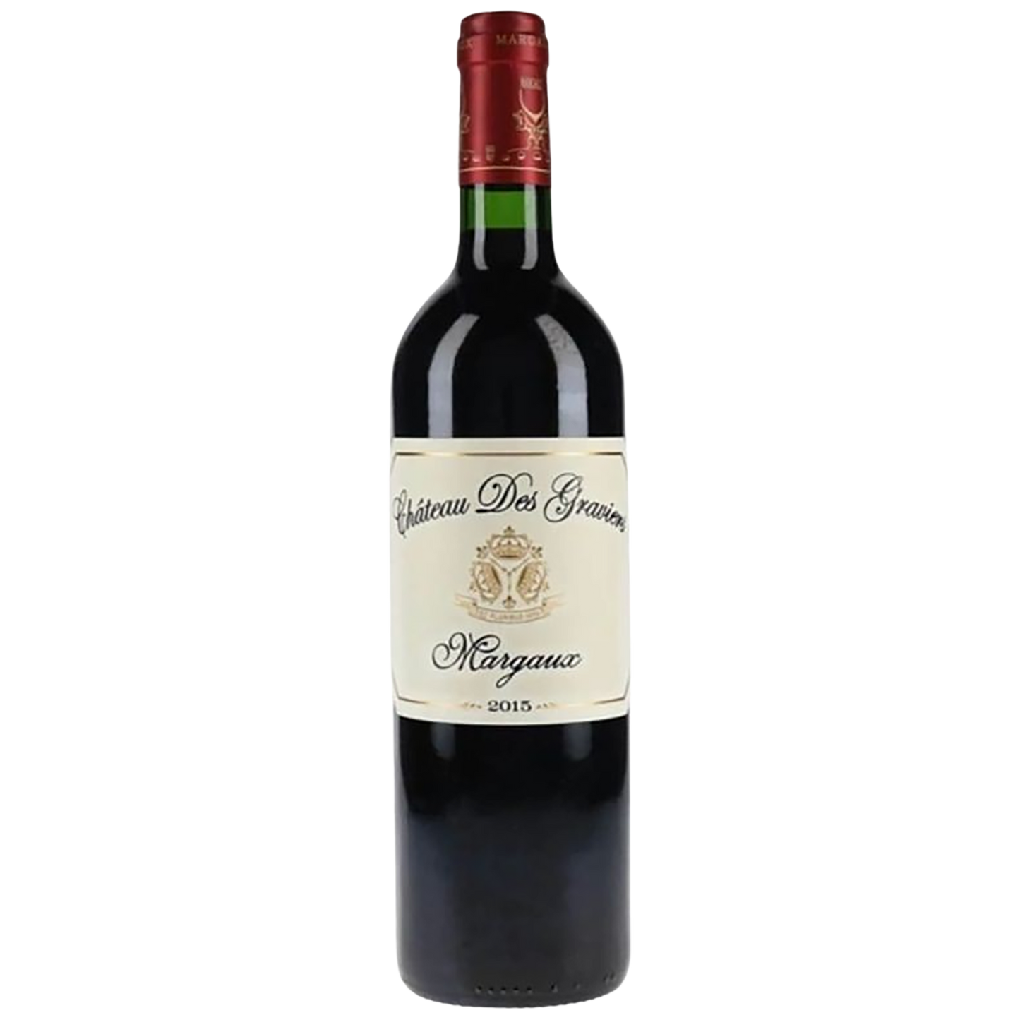 A bottle of Château des Graviers Margaux