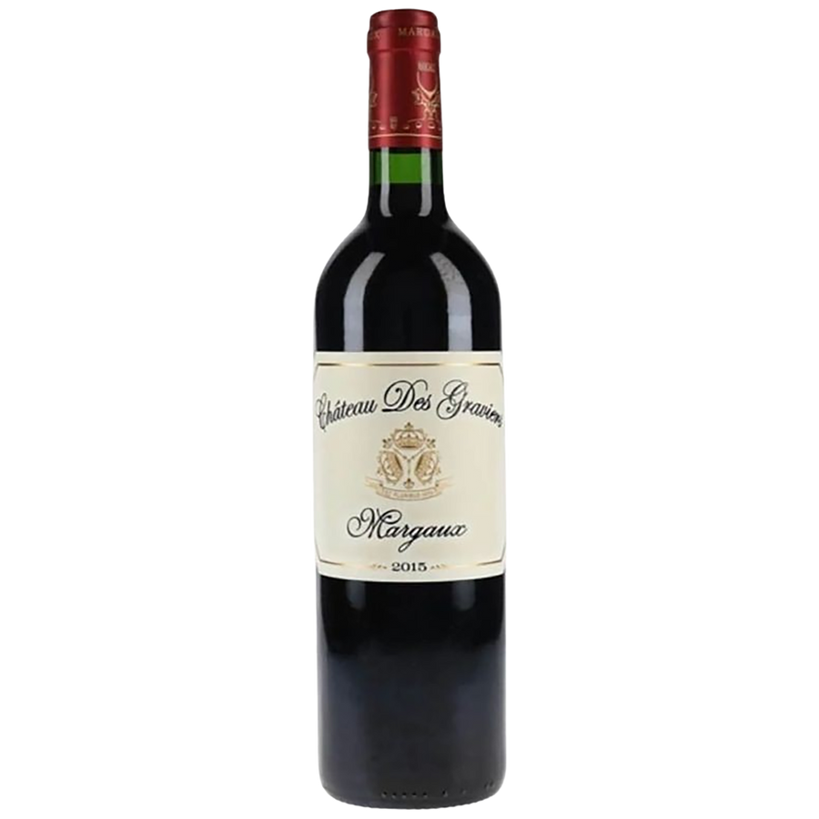 A bottle of Château des Graviers Margaux