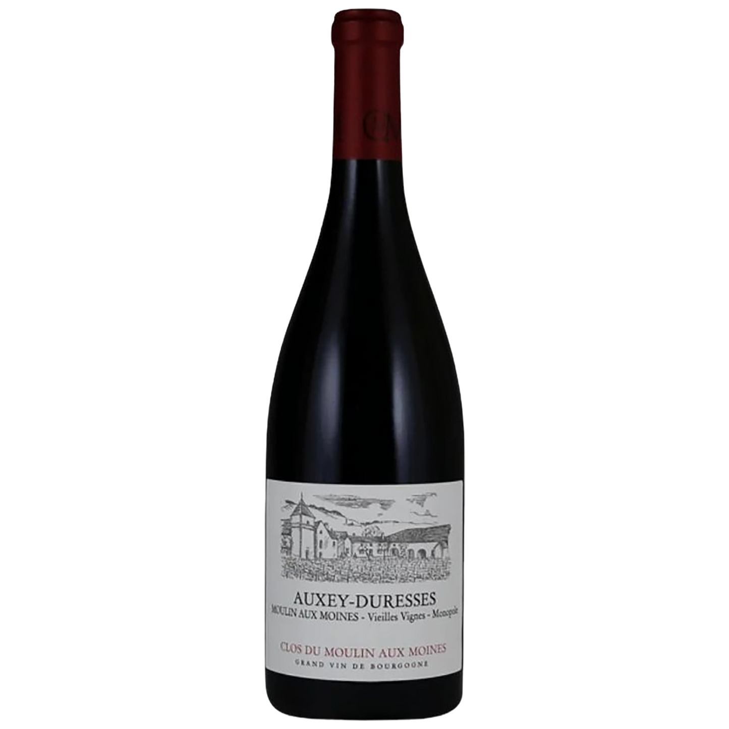 A bottle of Clos du Moulin aux Moines Auxey-Duresses Monopole Rouge
