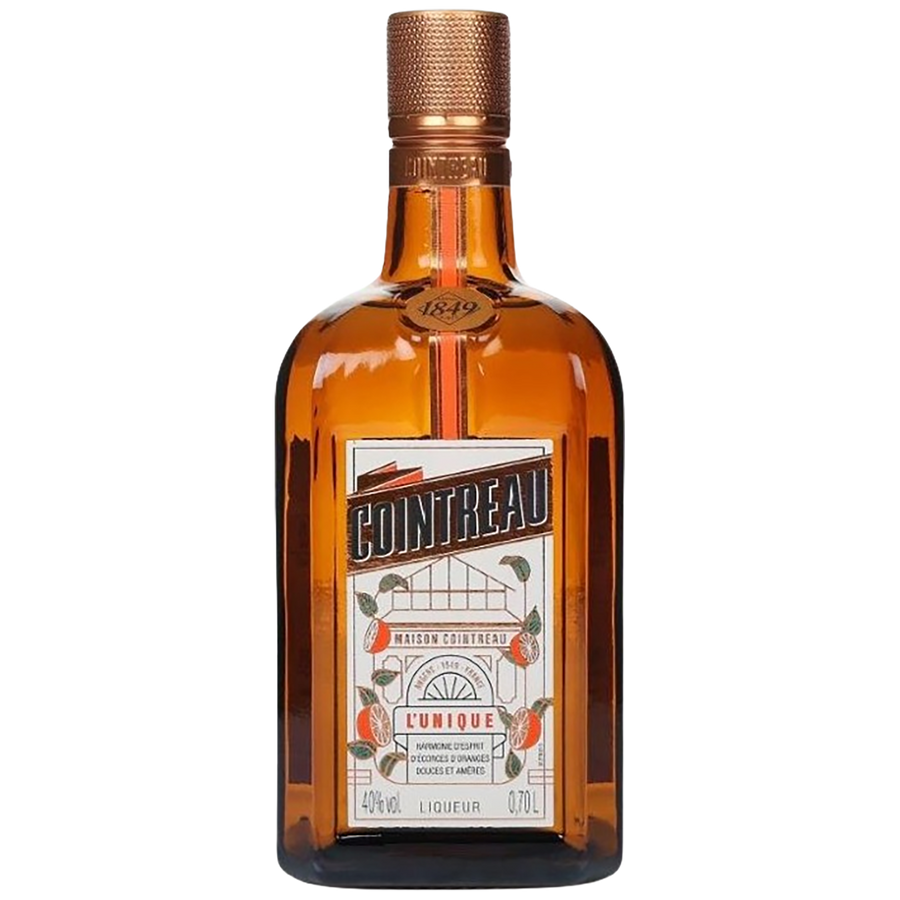 A bottle of Cointreau Liqueur Orange 40% vol. 0.