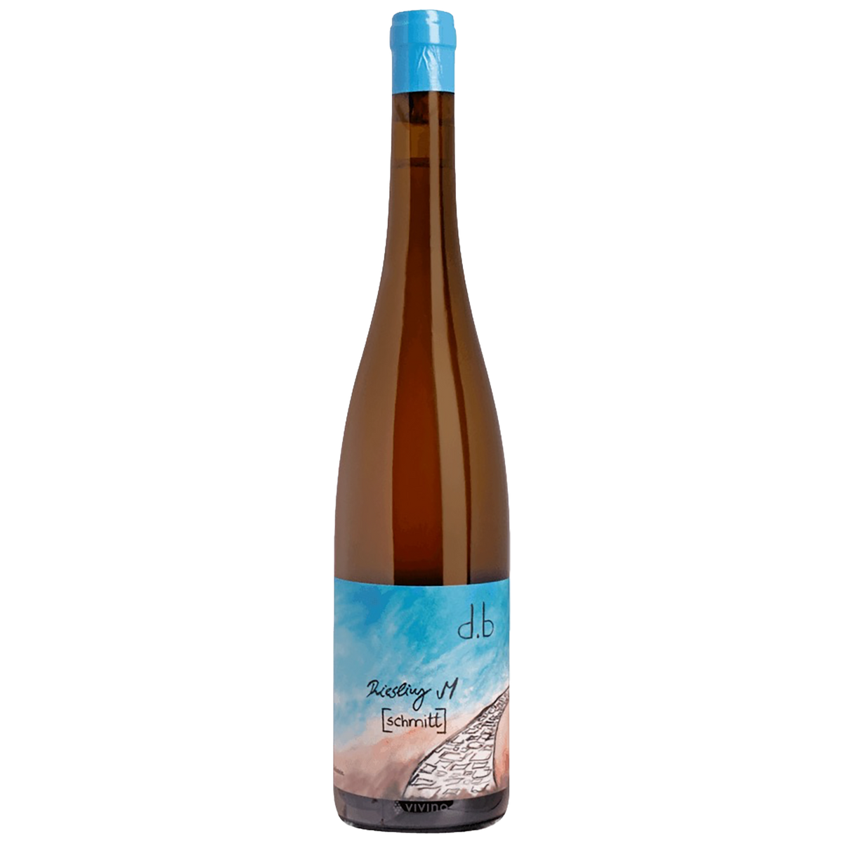 A bottle of DB Schmitt Riesling