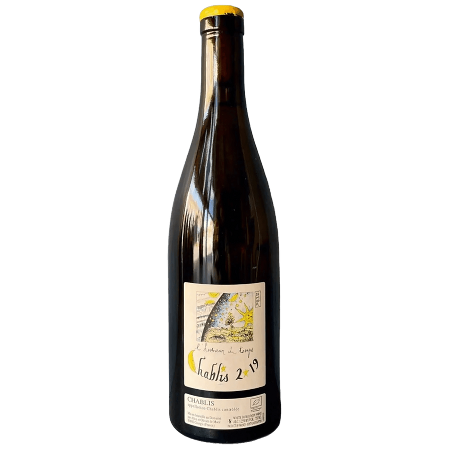 A bottle of De Moor Chablis L'humeur du Temps