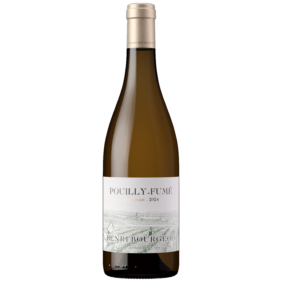 A bottle of Domaine Henri Bourgeois Pouilly-Fumé