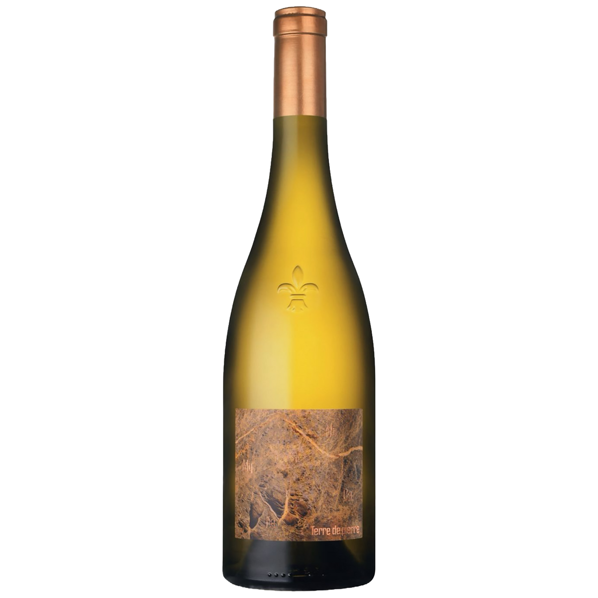 Bottle of Domaine Luneau-Papin Terre de Pierre biodynamic Muscadet white wine